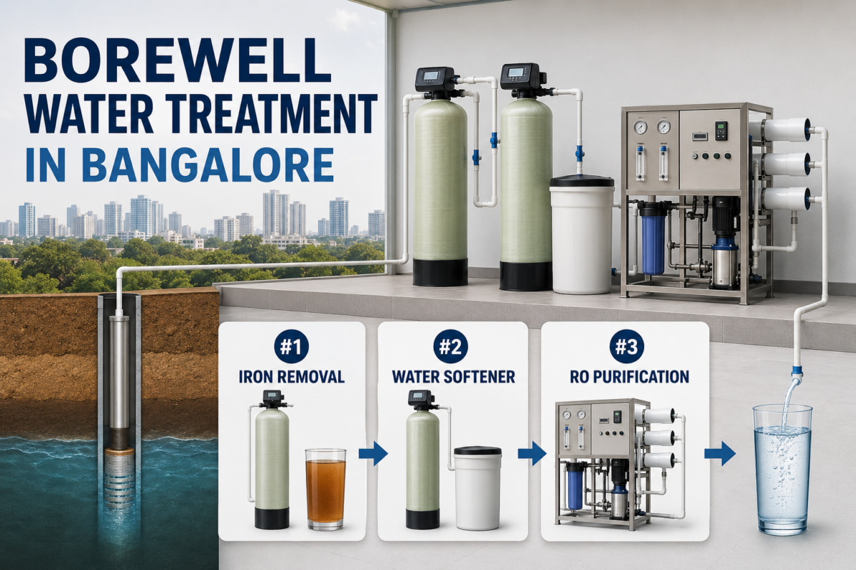 Borewell water treatment in Bangalore