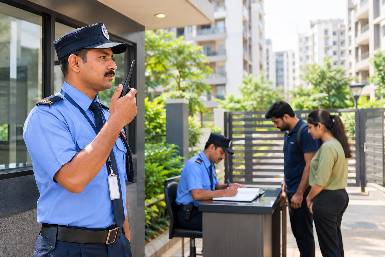 Security Guard Shifts in Residential Buildings